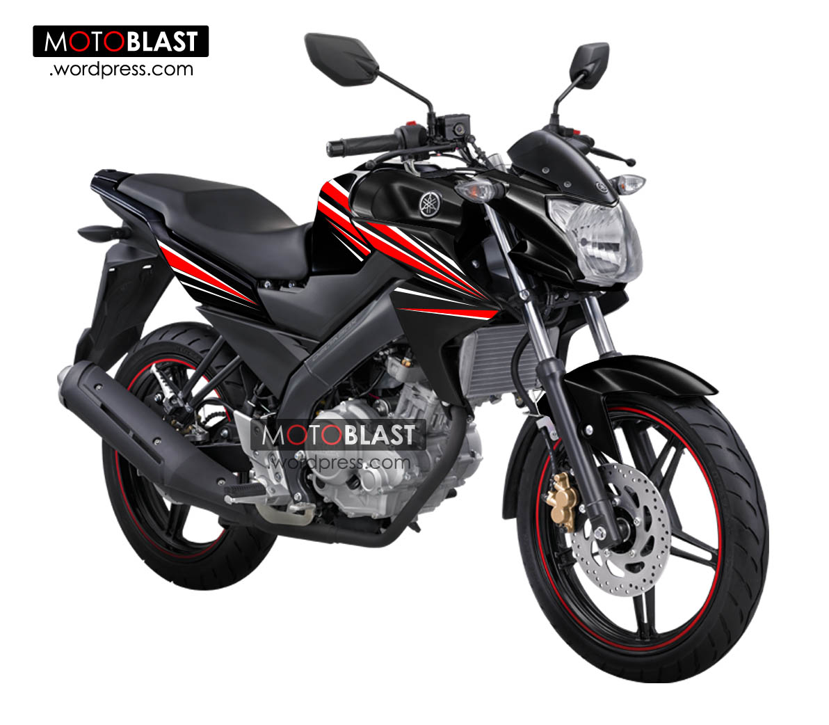 New Desain Striping New VixionLighting Sebenarnya MOTOBLAST