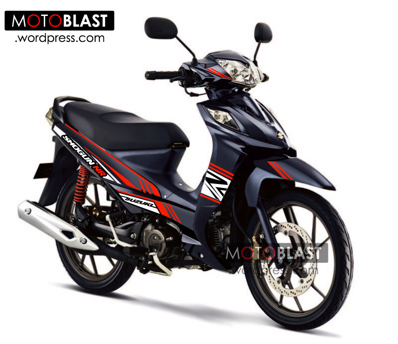 Modif Striping baru untuk Shogun 125 NR!!  MOTOBLAST