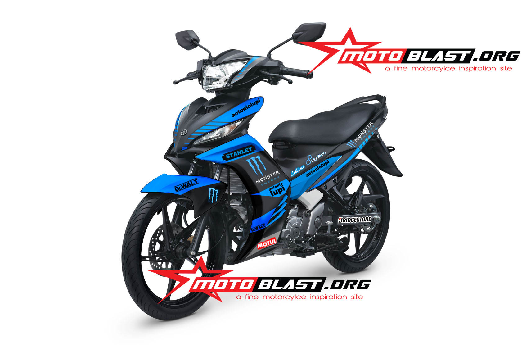 Modifikasi Motor Jupiter Mx Monster Bajindul Modifikasi