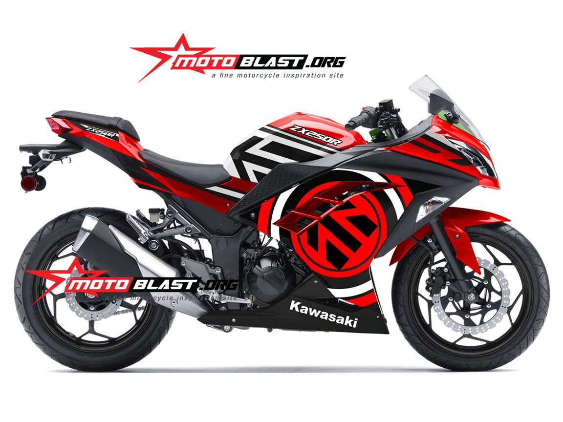 HOT DUOOORRRMEGA GALLERY KOLEKSI MELEDAK Motif Striping Kawasaki