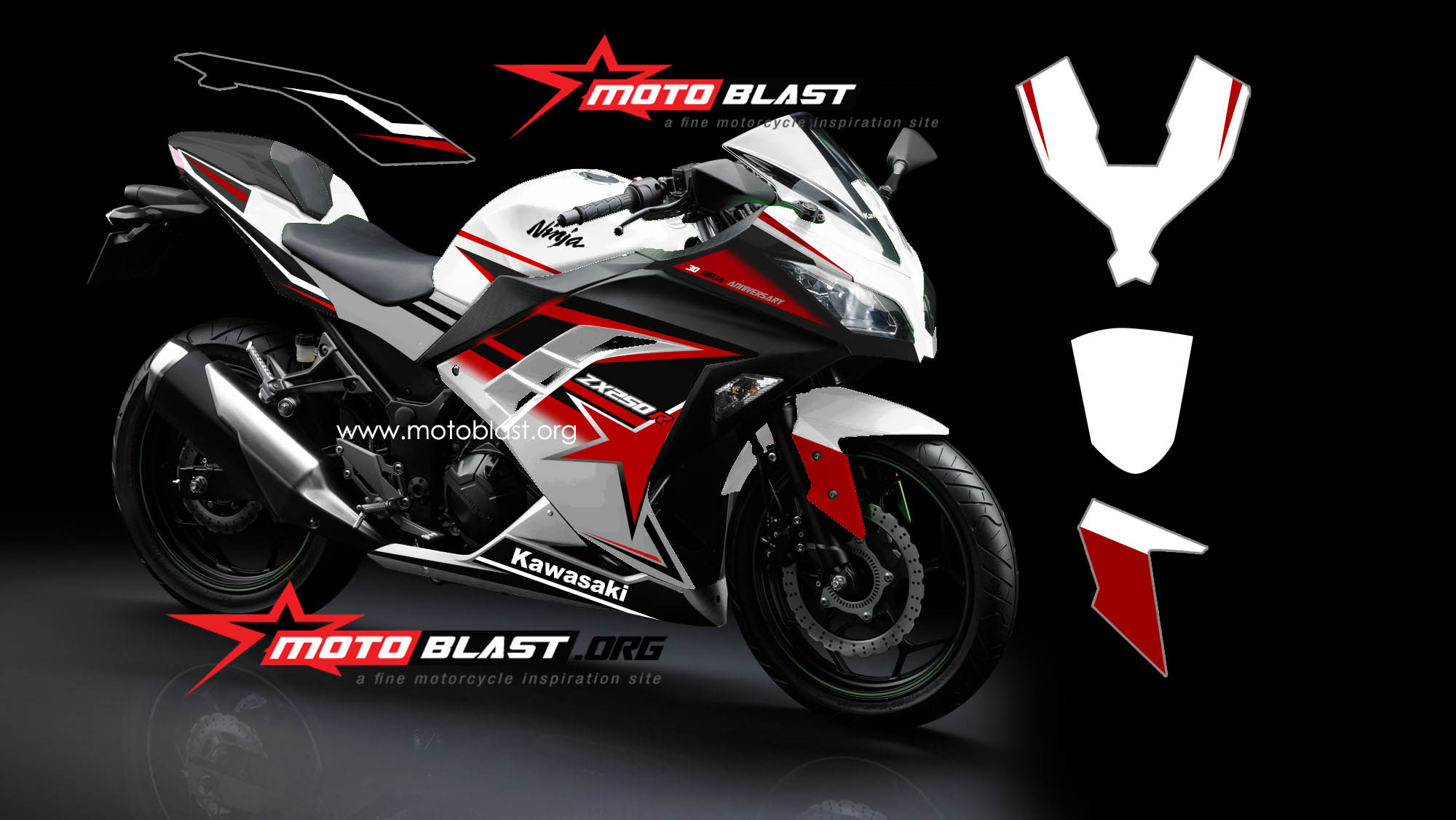 Gambar Modifikasi Motor Ninja 250 R Terunik Earth Modification