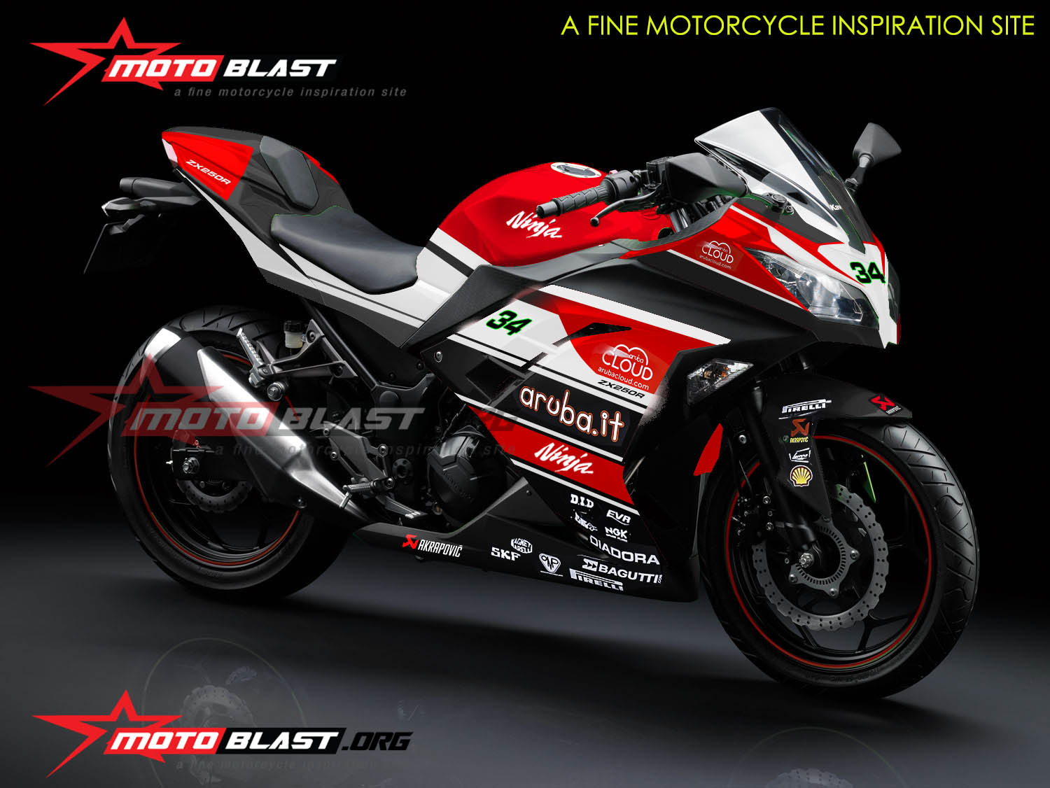 Koleksi Modif Motor Mirip Ducati Terbaru Dan Terlengkap
