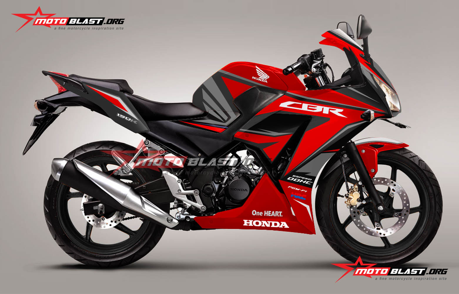 104 Modifikasi Motor Cbr150r Lokal Warna Merah Modifikasi Motor Honda CB Terbaru