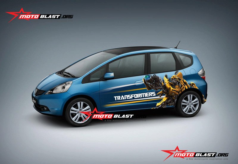 honda jazz biru - bumble bee-2