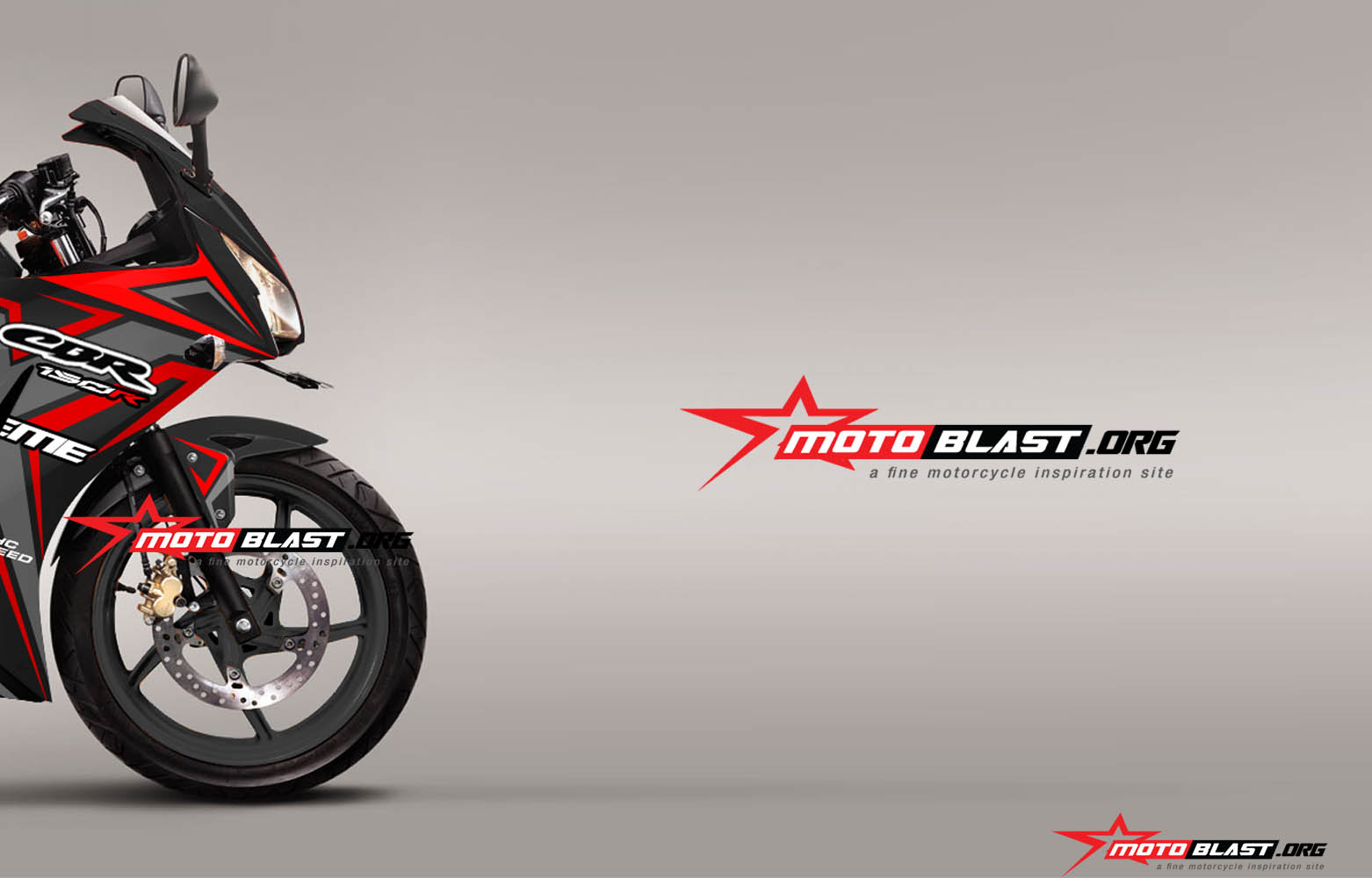 Grafis Inspirasi Modif Striping Honda CBR150R K45 Black EXtreme