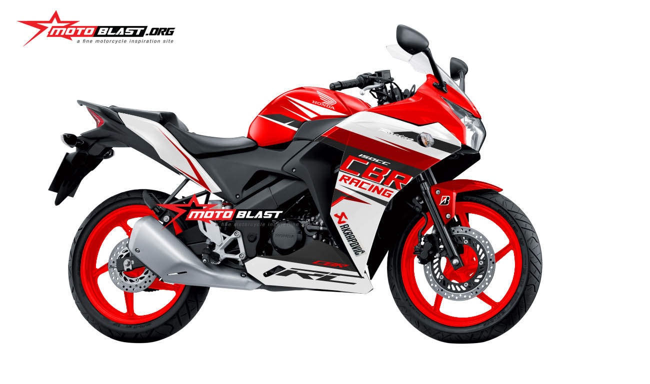 100 Modifikasi Motor Cbr 150r Merah Modifikasi Motor Honda CB Terbaru