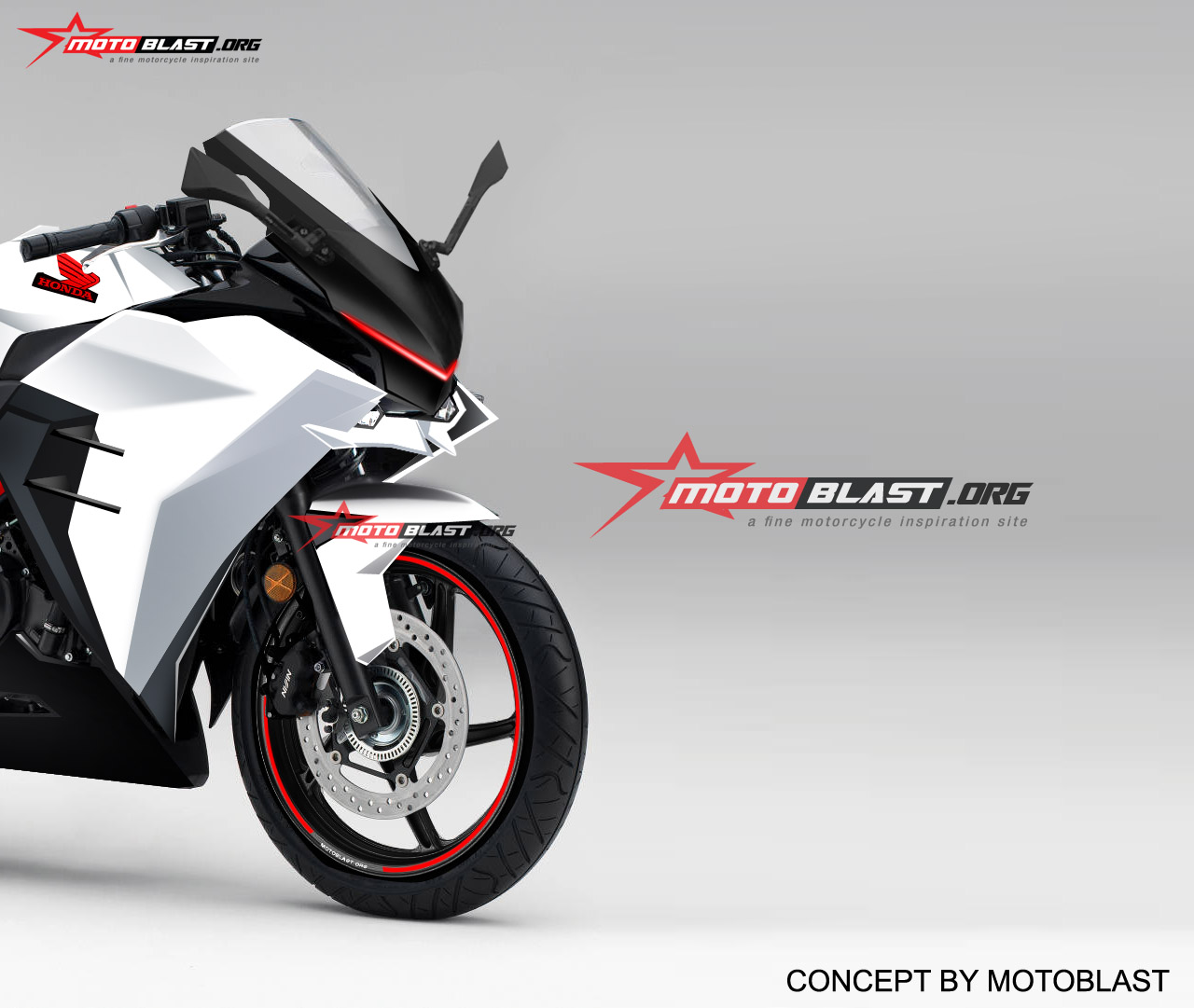 Motoblast Konsep Modifikasi Body Custom Untuk Honda CBR250R