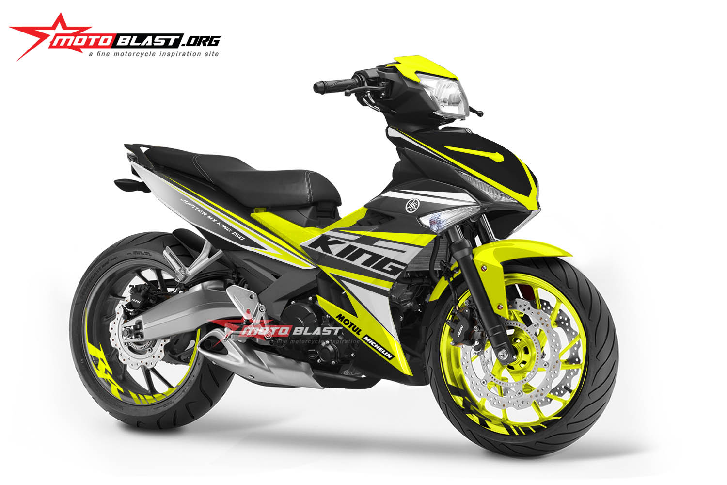 Motoblast Decal Stiker Yamaha MX King 150 Racing