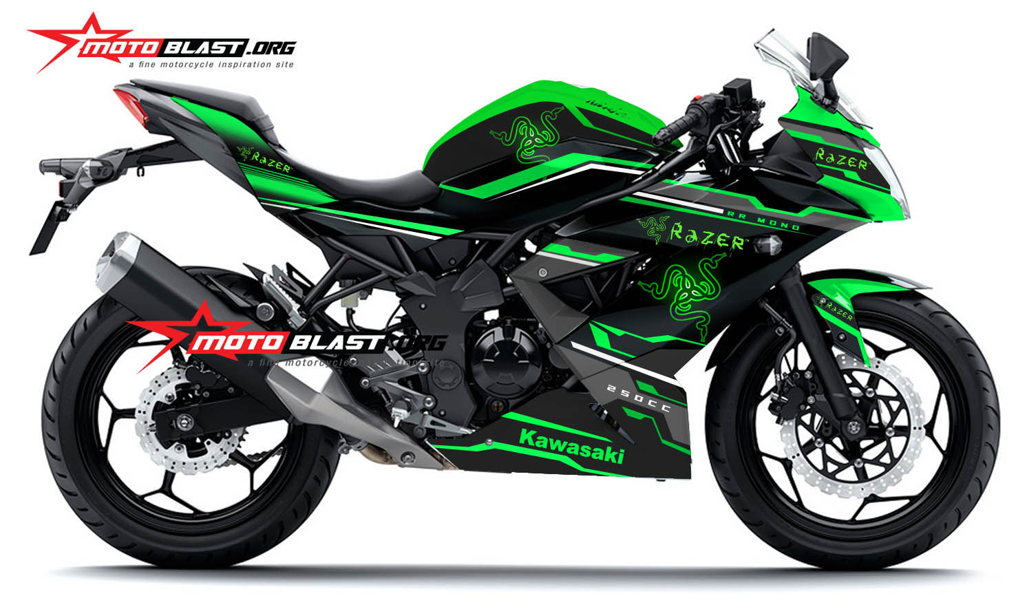 Ninja 250 RR Mono Archives MOTOBLAST