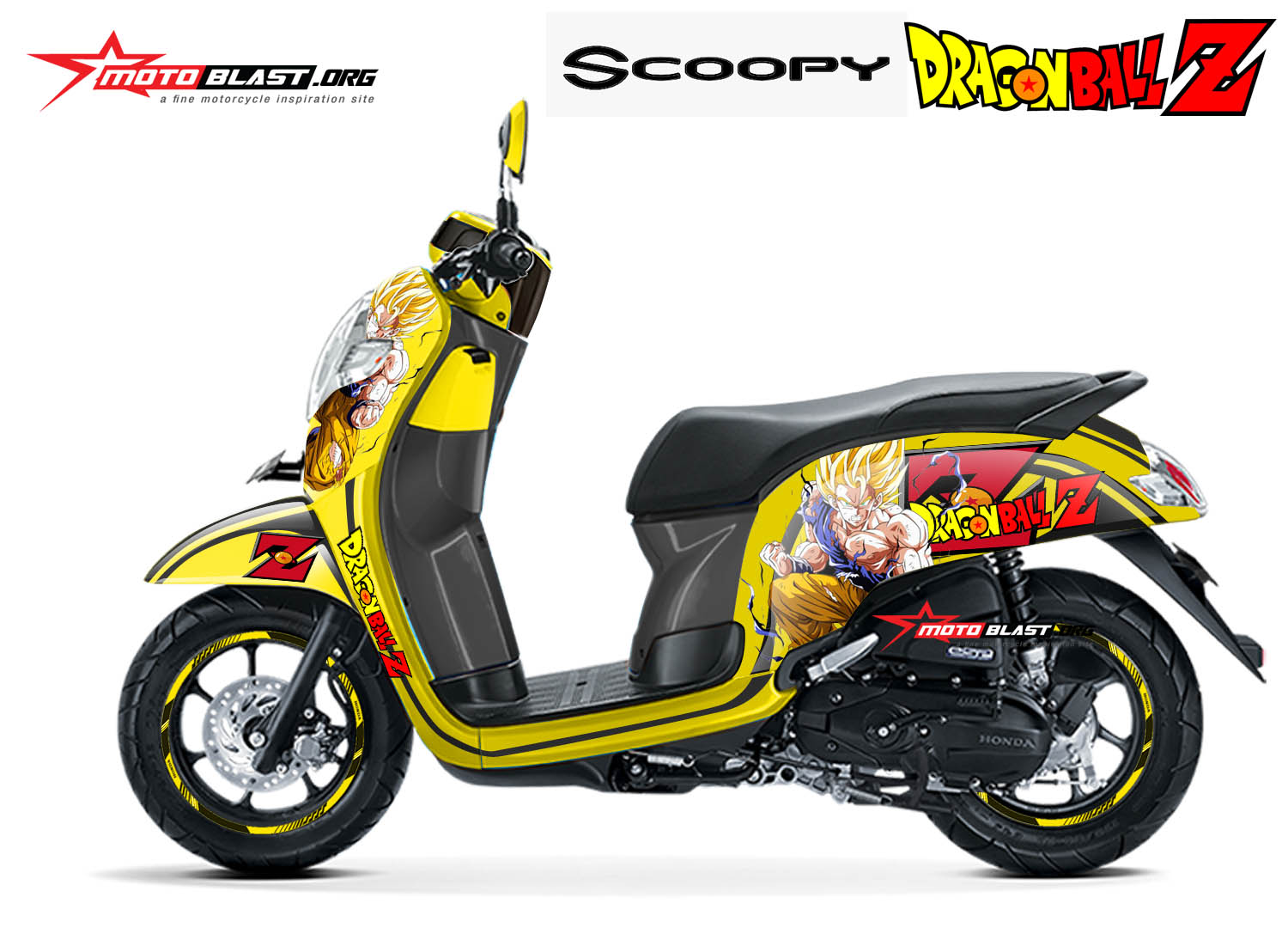 Gambar Modifikasi Motor Scoopy Terbaru Terbaik Earth Modification