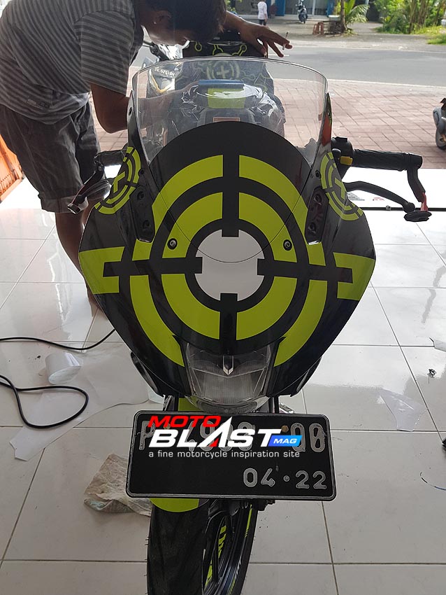 Gallery Modifikasi Striping Suzuki Gsx R Black The Maniac Andrea