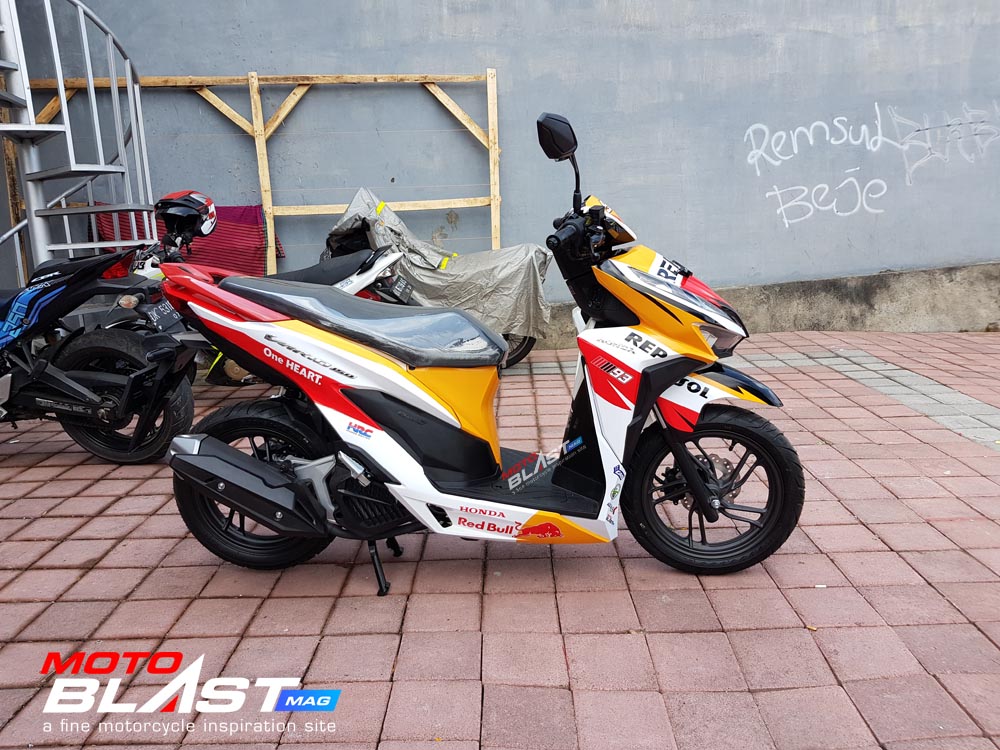 Ini Dia Honda Vario 150 2018 Livery Repsol Pertama Kali Di Indonesia