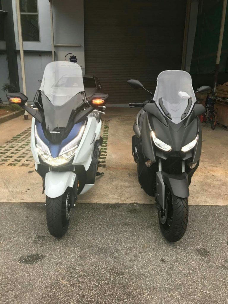 Honda Forza Vs Yamaha Xmax Seleramu Yang Mana Motoblast