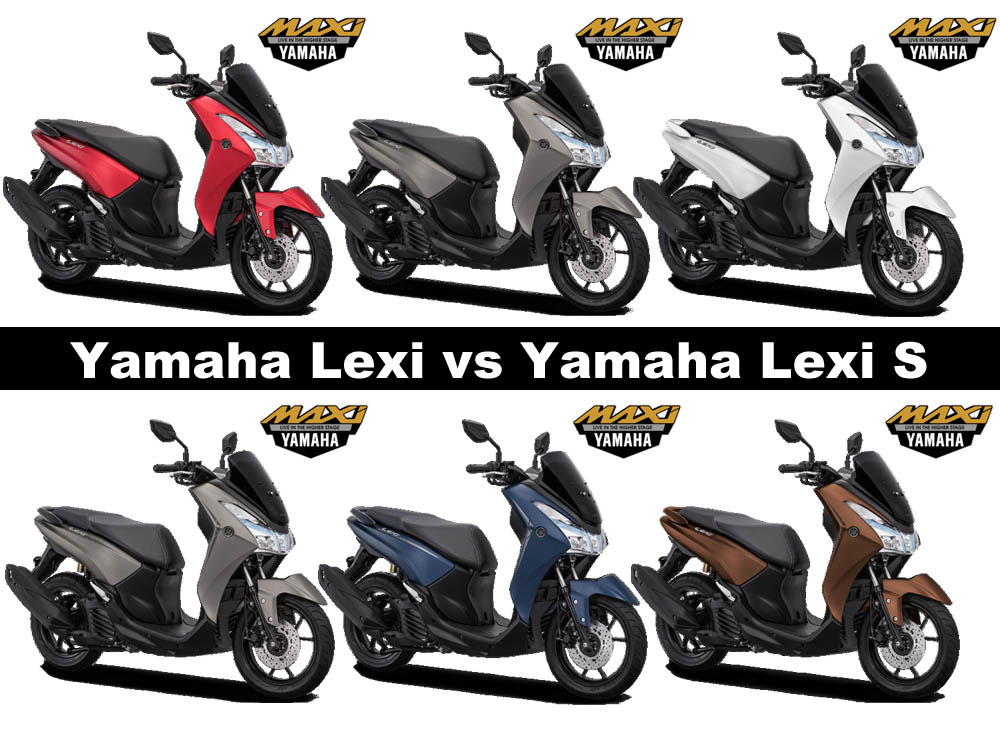 Perbandingan Spesifikasi Yamaha Lexi Dan Yamaha Lexi S MOTOBLAST