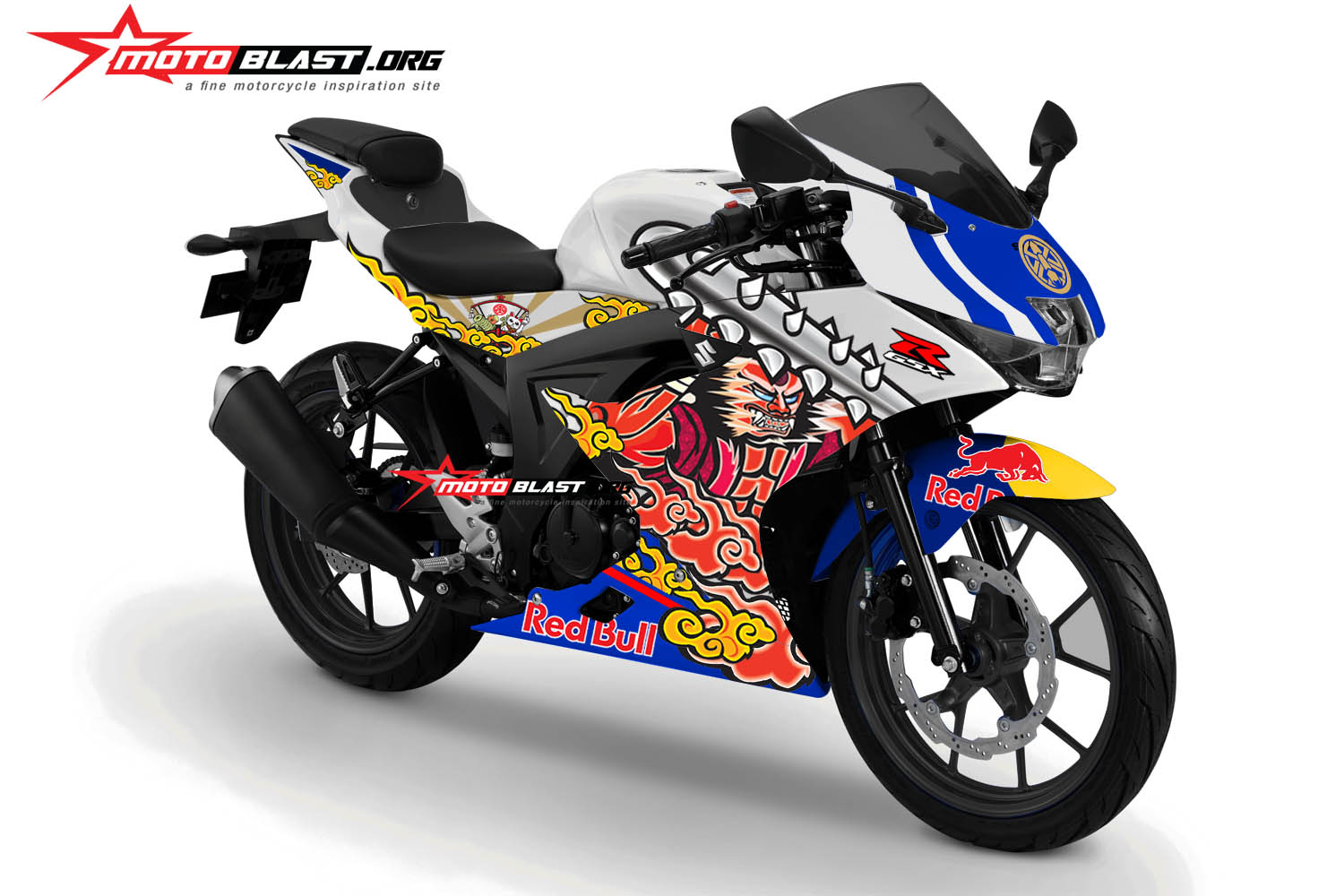 Modifikasi Striping Suzuki Gsx R Livery Helm Shoei Motegi Japan