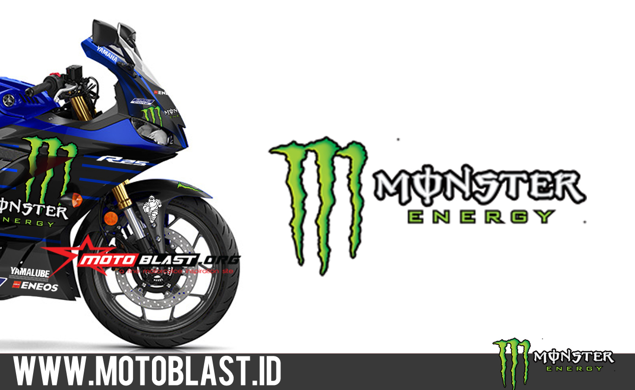 Kumpulan Motor Yamaha Dengan Livery Monster Energy Gp Motoblast