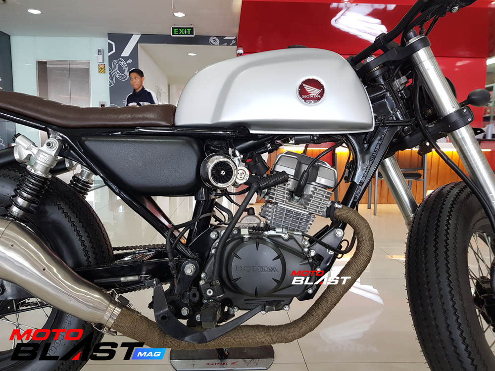 Modifikasi Honda Cb Verza Jadi Street Bobber Motoblast