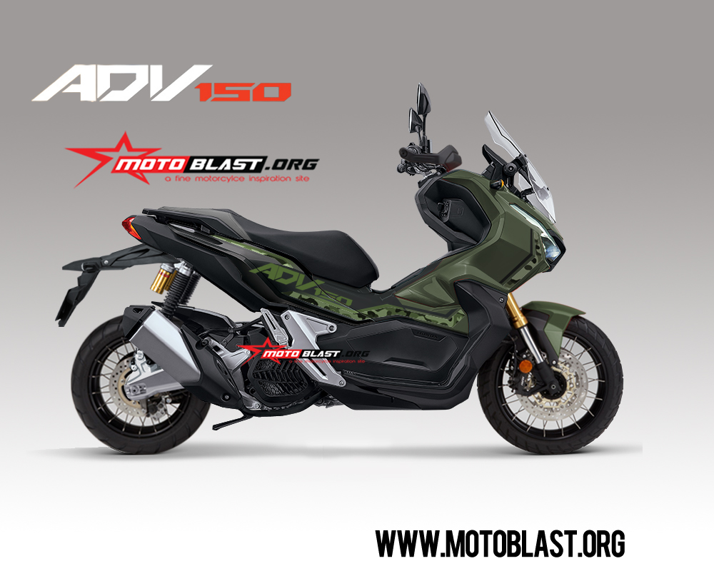 Modif Maksimal Honda Adv Ala Militer Motoblast