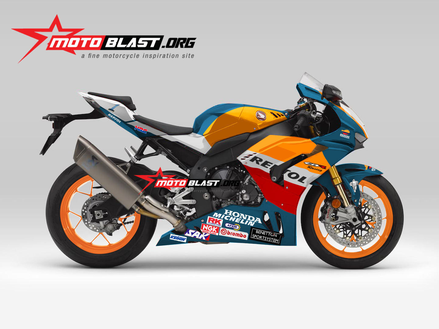 Honda CBR1000RR R SP Berlivery Repsol Lawas MOTOBLAST