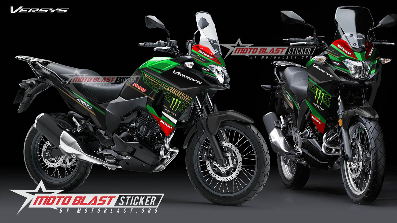 Modif Striping Kawasaki Versys Livery Krt Motoblast