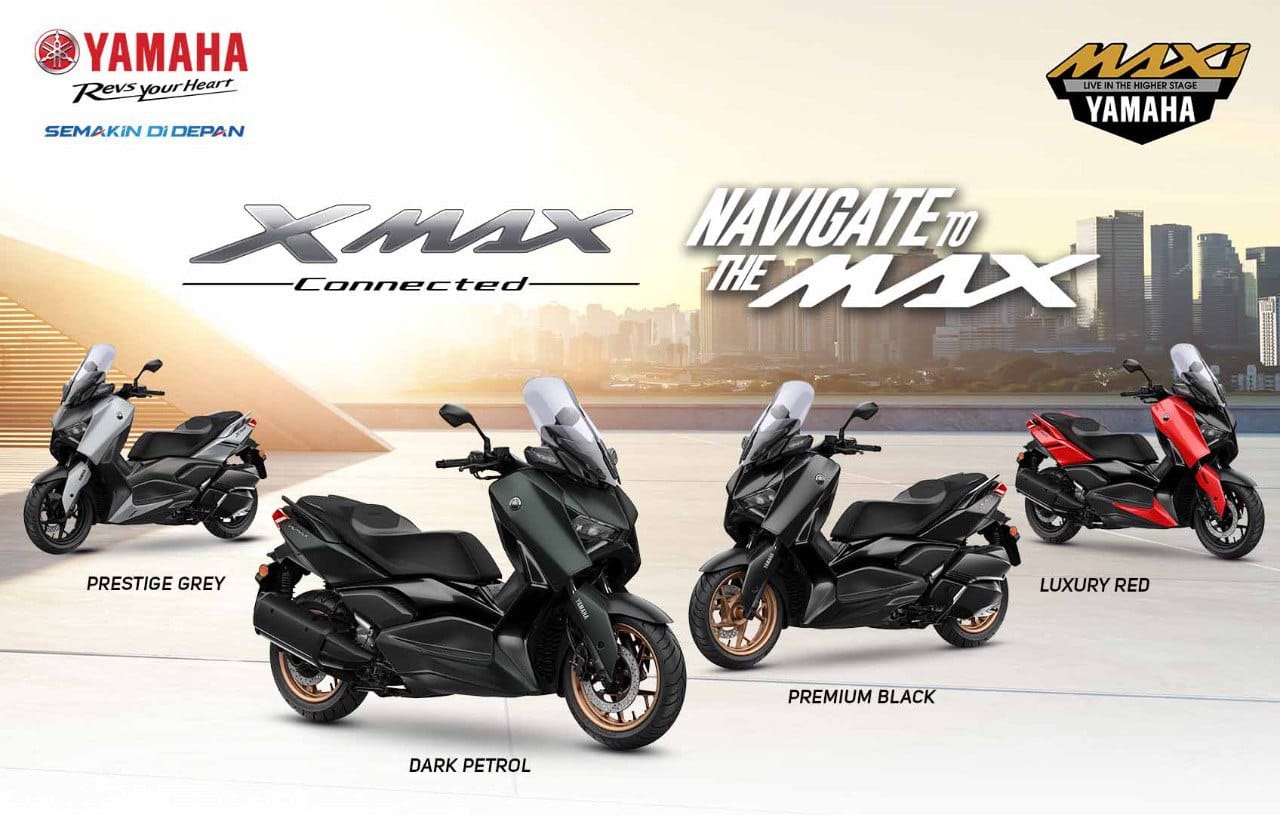 Yamaha Xmax 250 Connected Resmi Rilis Harga CUMA 66 Juta Fitur Makin