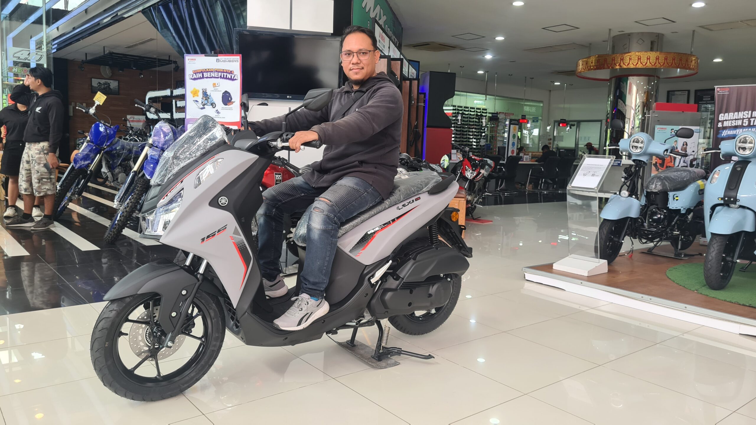 Yamaha Lexi LX 155 Sudah Di Bali Harga Hanya Beda 150rb Dari Jakarta