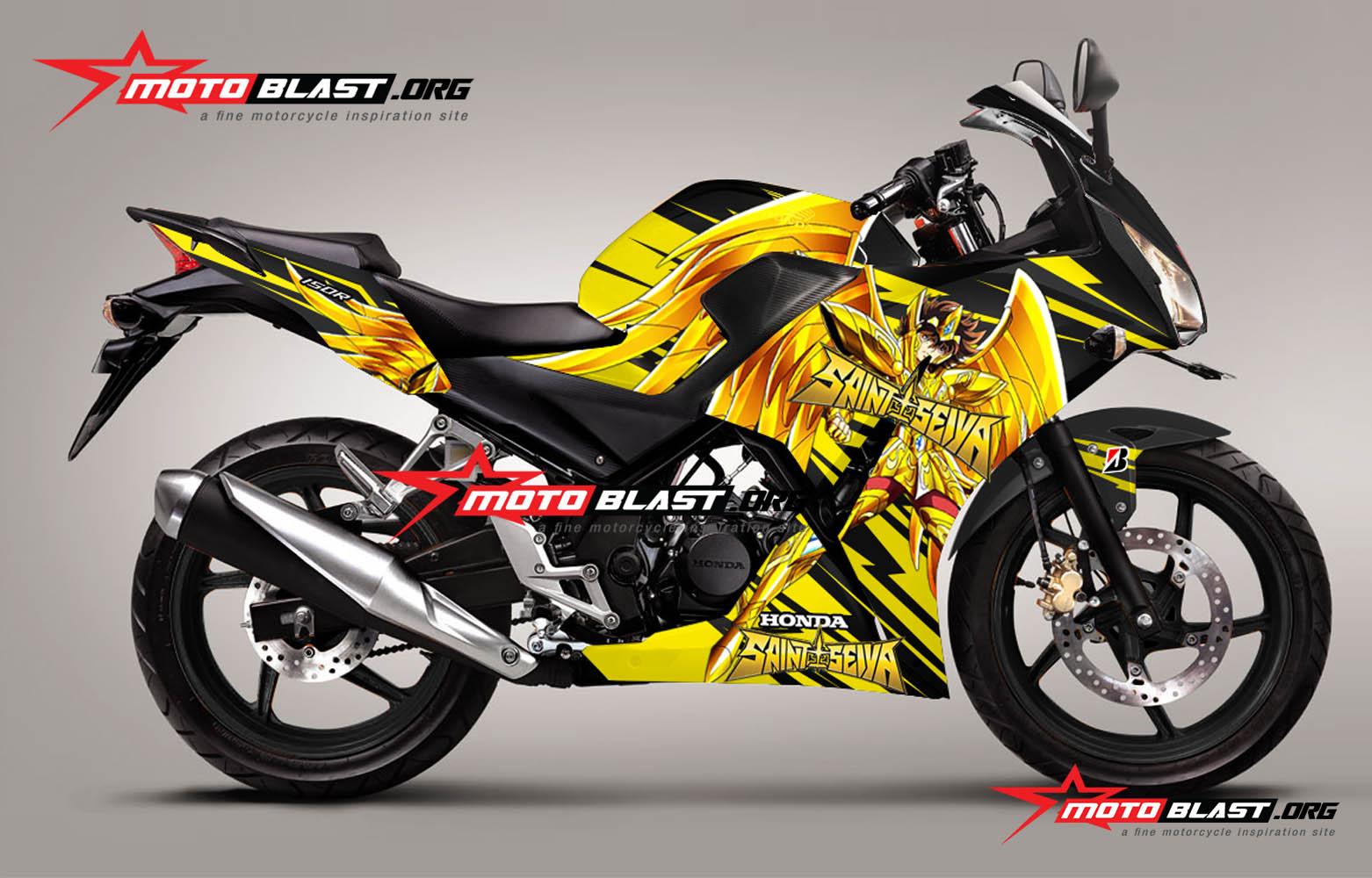 Graphic Kit Honda CBR150R Lokal K45 Old RWB MOTOBLAST