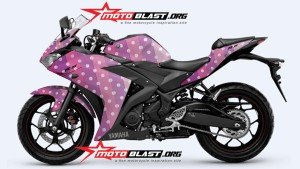 YAMAHAR25-POLOS POLKADOT3