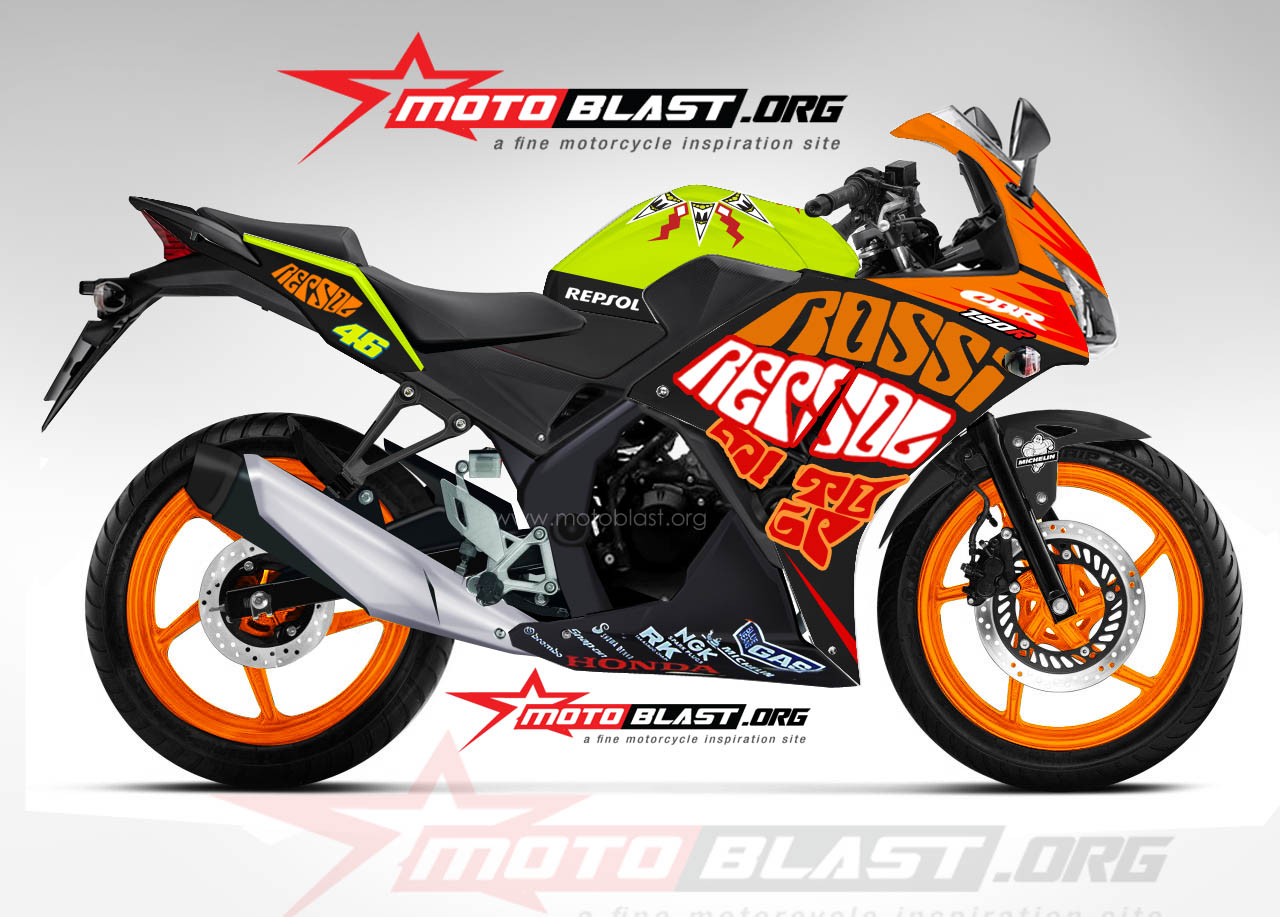 Download 97 Modifikasi Motor Cbr 150 Repsol Lokal Terlengkap Palm