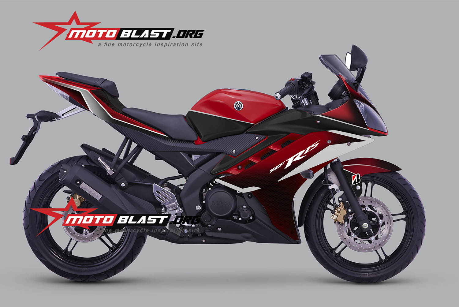 Gambar Modifikasi Yamaha R15 Motoblast Pangeran Modifikasi