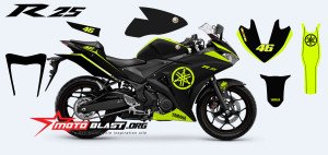 YAMAHAR25-BLACK-green