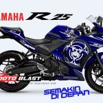 YAMAHAR25-BLUE-BIO HAZARD-SMALL