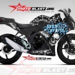 CBR-150R LOKAL-BLACK-AVENGED SEVENFOLD1