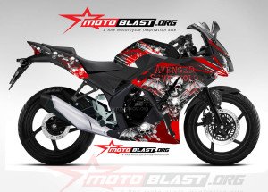 CBR-150R LOKAL-BLACK-AVENGED SEVENFOLD3