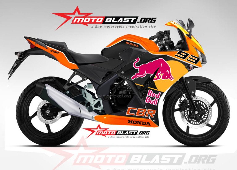 CBR-150R LOKAL-KTM ORANGE-REDBULL1