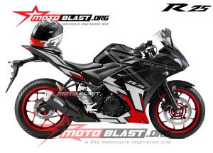 yamaha R25-BLACK ISLE OF MAN TT 21014-MOTOBLAST