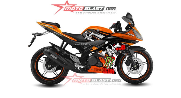 YAMAHA R15 SKULL MONSTER