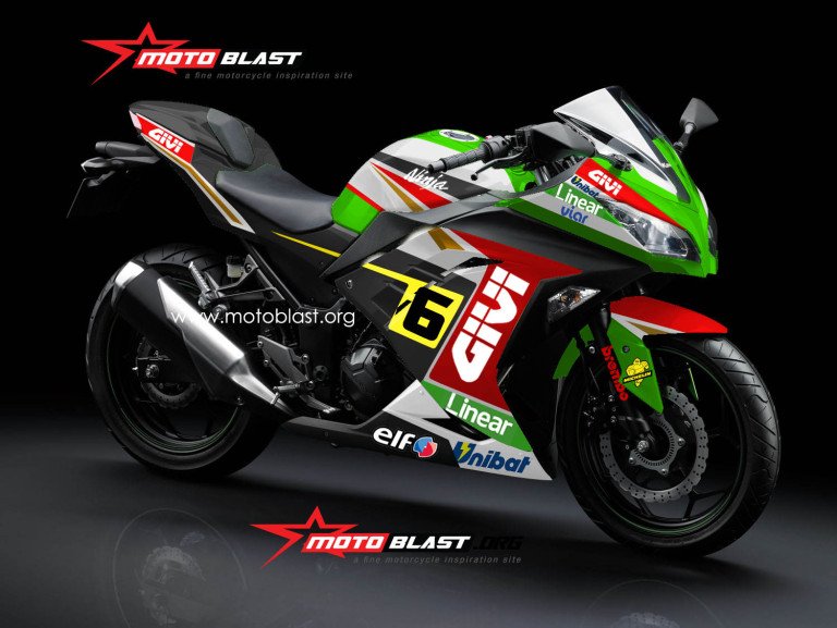 ninja 250r FIgreen-GIVI-2