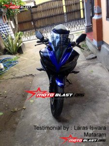 Testimonial-R15 blue  monster racing yamaha Graves - Laras Iswara - 2