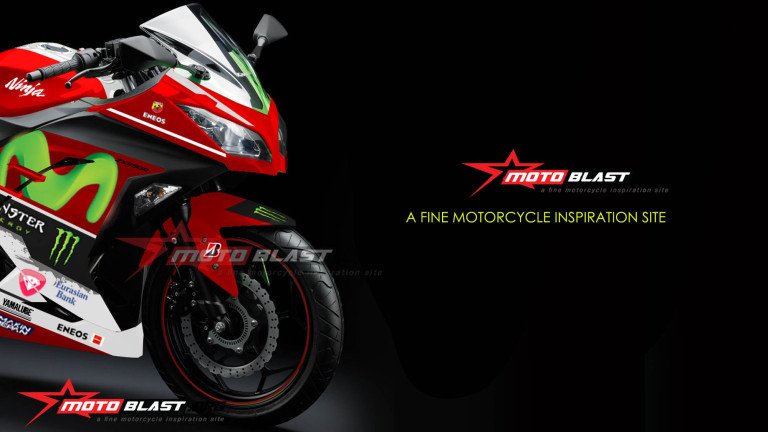NINJA 250R FI BLUE - MOVISTAR4b