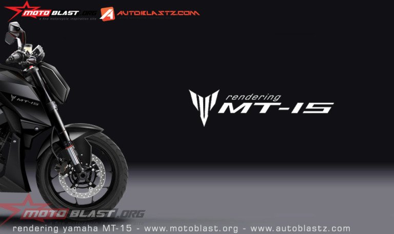 NEW RENDERING YAMAHA MT15-front