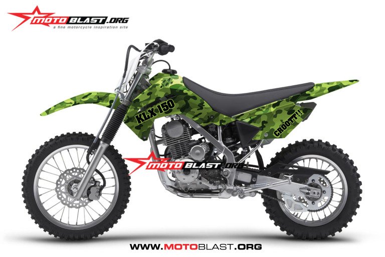 KLX 150-army2