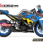 YAMAHA R25-BLACK-ESTRELLA GALICIA