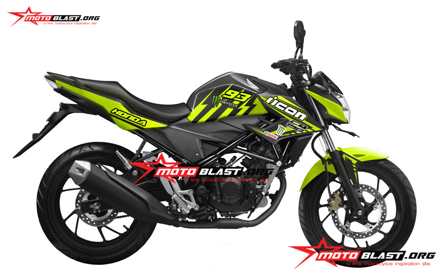  CB150R  GREEN LEMON THUNDER ICON MOTOBLAST