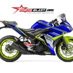 R25 biru speed master motoblast