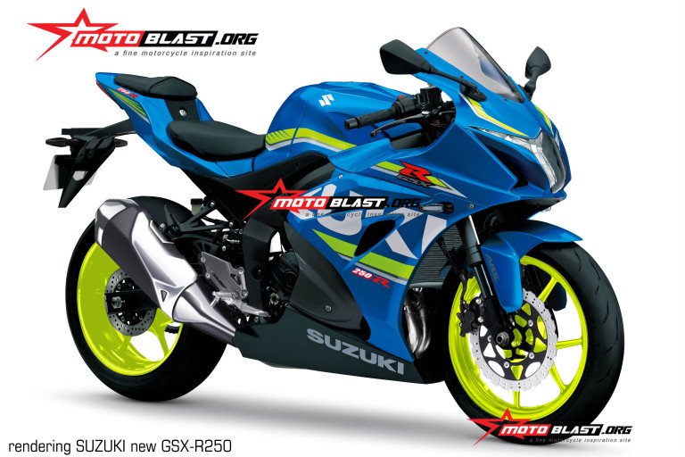 RENDERING GSX-R250-MOTOBLAST