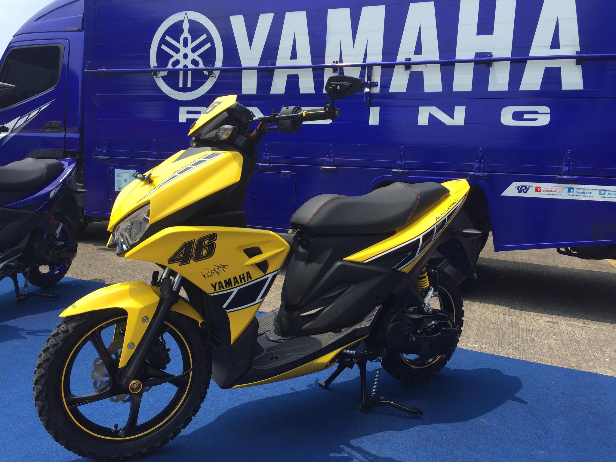 Yamaha Aerox 125 MOTOBLAST