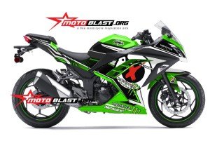 modifikasi ninja 250 GREEN JORGE LORENZO2b