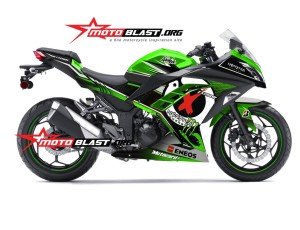 modifikasi ninja 250 GREEN JORGE LORENZO2b