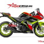 Modifikasi motor yamaha R25 stiker Speed Master